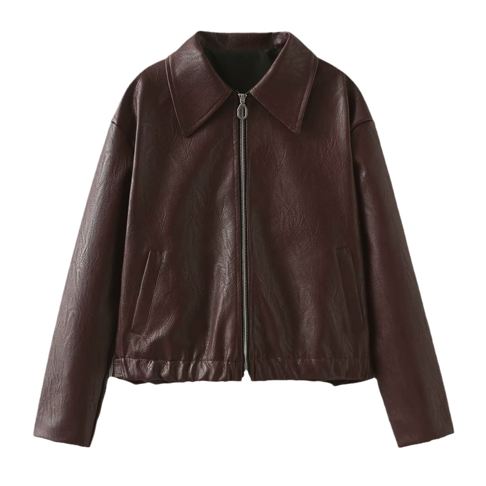 Marionella - Faux leather jacket