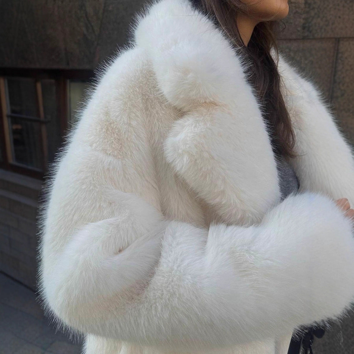 Fulla - Mid-length Furry Coat