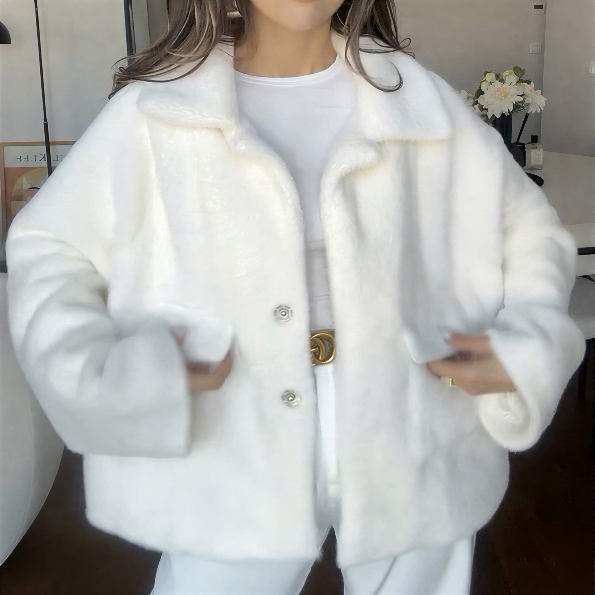 Elana - Furry Jacket