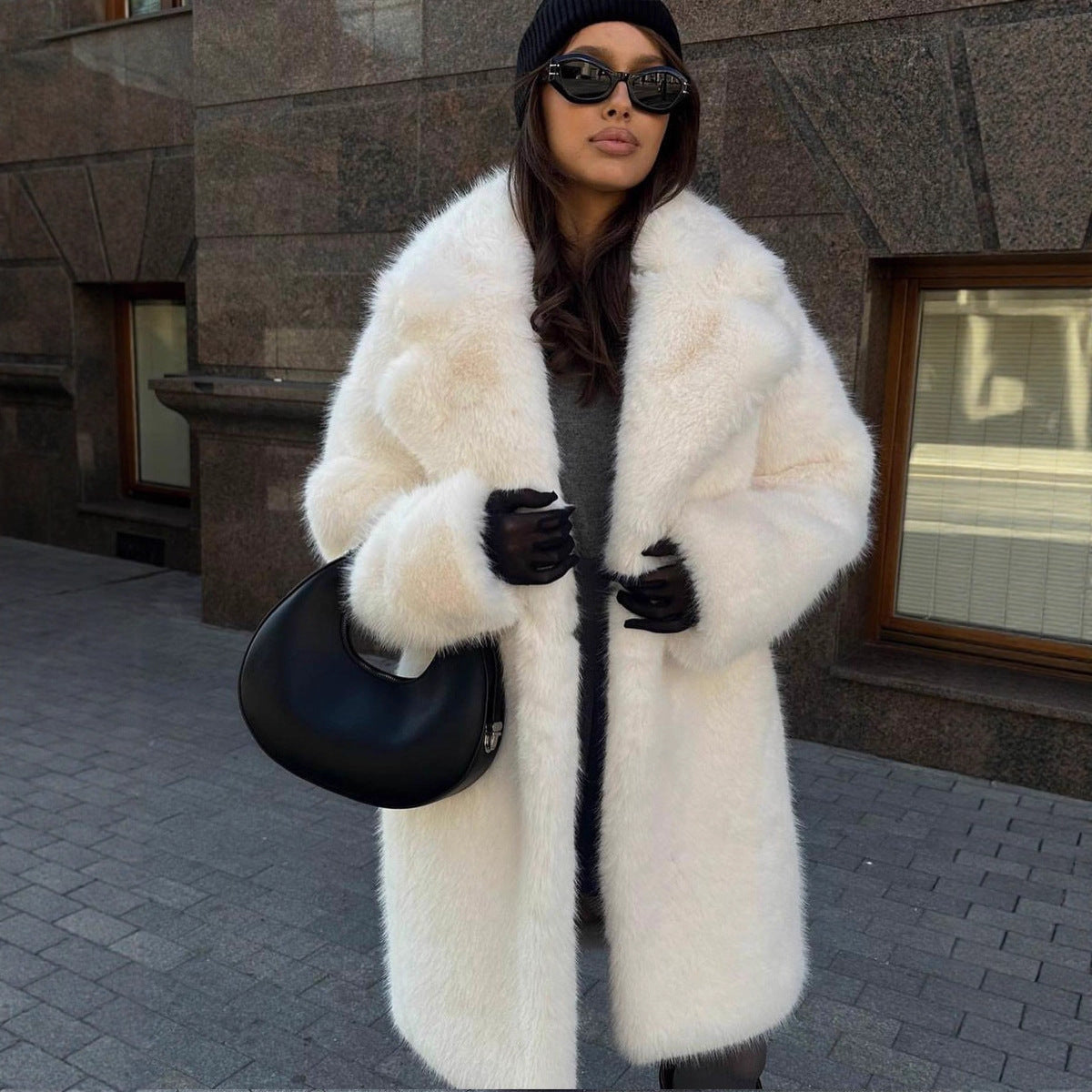 Fulla - Mid-length Furry Coat